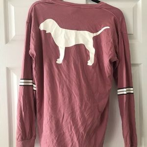 VS PINK long sleeved shirt